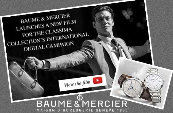 Baume & Mercier launches a new film for the Classima collection's international digital campaign