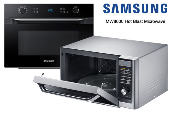 use of hot blast in samsung microwave