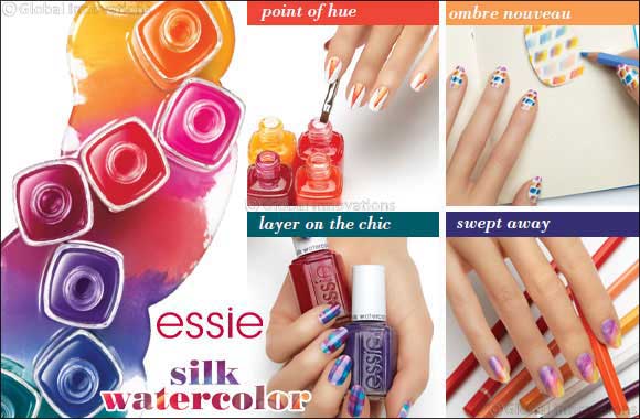 Introducing Essie's Silk Watercolor Collection Delicate effects