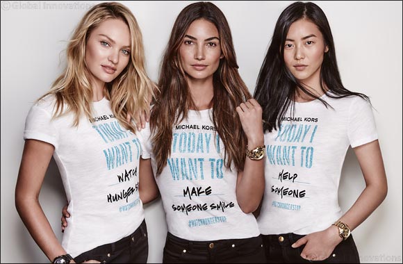 Michael Kors Honors World Food Day throughout the month of October to “Watch Hunger Stop”