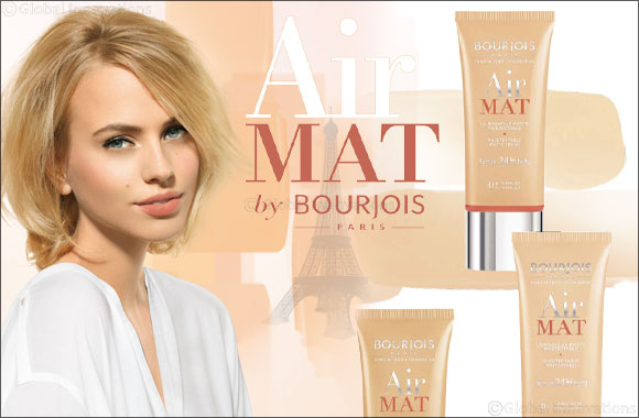 Air MAT by Bourjois, the new UNDETECTABLE matte finish foundation