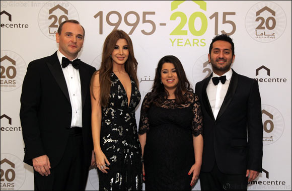 Home Centre Hosts Grand 20th Anniversary Soirée with Brand Ambassador Nancy Ajram