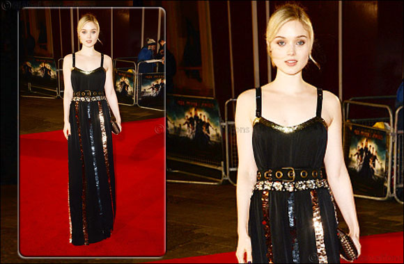 Bella Heathcote wears LANVIN