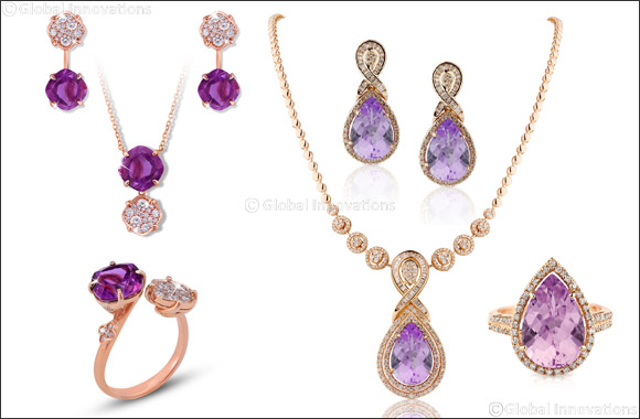 Alluring Amethyst jewellery from Liali