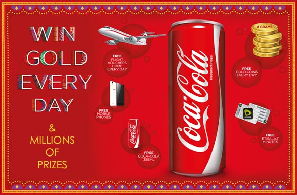 Excitement sweeps the UAE, Qatar and Bahrain, as Coca-Cola Middle East launches the ‘Win Gold Everyday' Campaign.