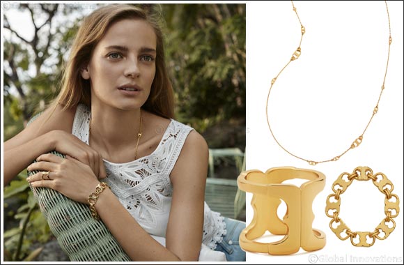 Tory burch sale gemini necklace