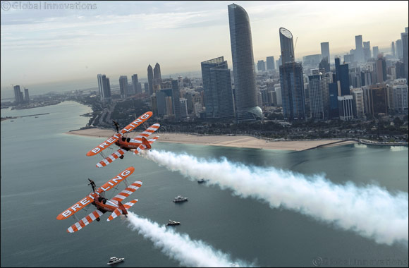 Breitling Wingwalkers soar above Abu Dhabi