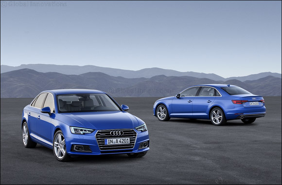 The winning four – the new-generation Audi A4