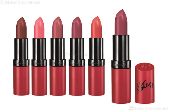 The Exclusive Middle East Shades Lipstick Collection created by Kate Moss for Rimmel