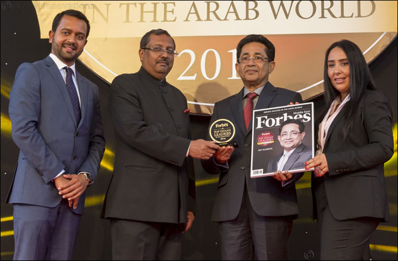 Visonary Entrepreneur & Philanthropist, Joy Alukkas receives top honours from Forbes ME