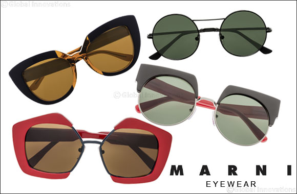 MARNI eyewear collection - Contemporary volume & artsy spirit