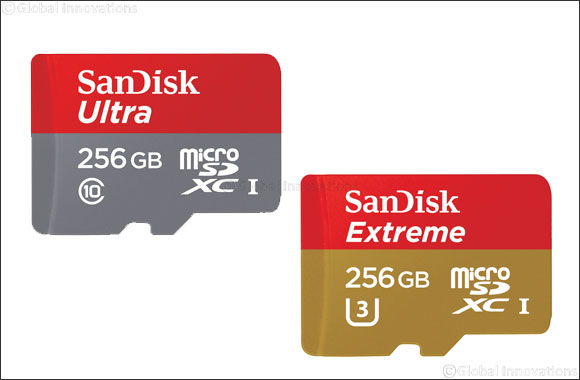 Western Digital Launches World's Fastest 256GB microSD Card, Broadens SanDisk Memory Card Portfolio With New High-Capacity Solutions