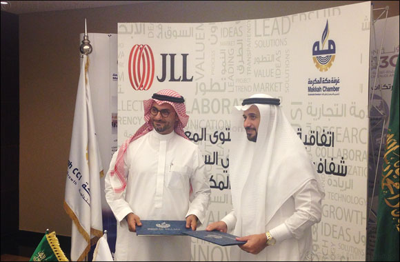 JLL Signs MoU with Makkah Chamber of Commerce & Industry to support greater real estate market transparency