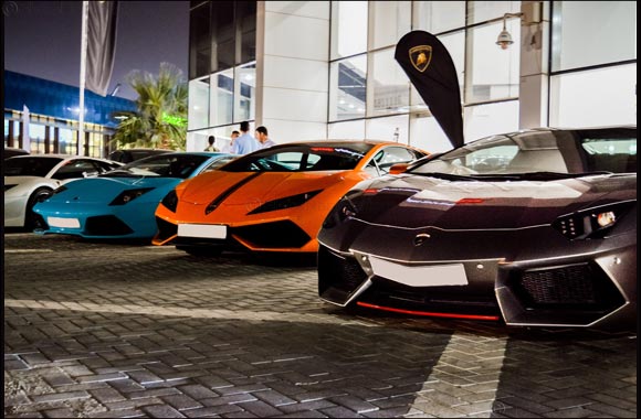 Lamborghinis past and present gather at Lamborghini Kuwait