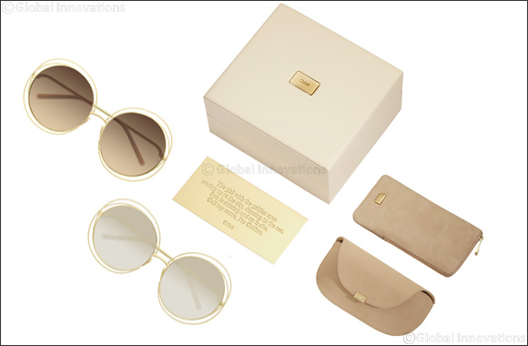 Chloé introduces the Iconic Carlina Sunglasses in an 18k Gold Limited Edition