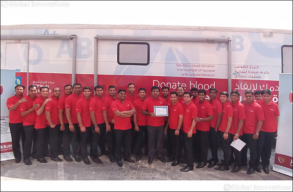 Joyalukkas conducts Blood Donation initiative in association with Hamad Hospital.