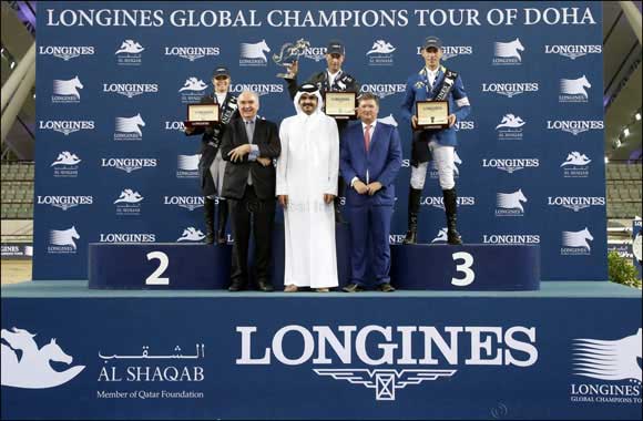 Rolf-Göran Bengtsson a remporté le Longines Global Champions Tour 2016 après une finale pleine de suspense à Doha