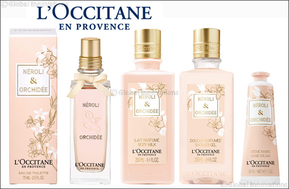 L'Occitane launches the NÉROLI & ORCHIDÉE for Valentine's Day