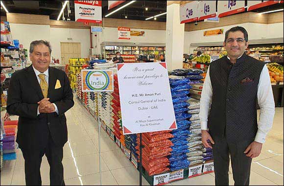 Indian Consul General visits Al Maya Supermarket in RAK