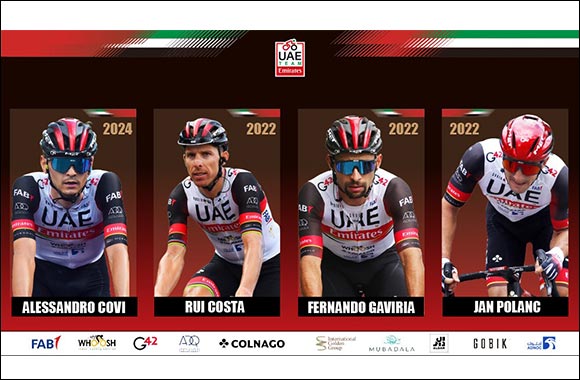 UAE Team Emirates Announce Wave of Renewals