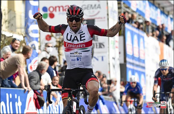 Ulissi Victorious at GP Industria as Almeida Cements Podium