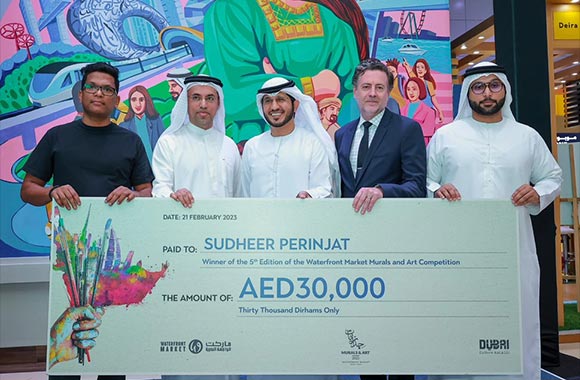 The Waterfront Market Unveils the Winning Mural of the Fifth ‘Murals and Art Competition'