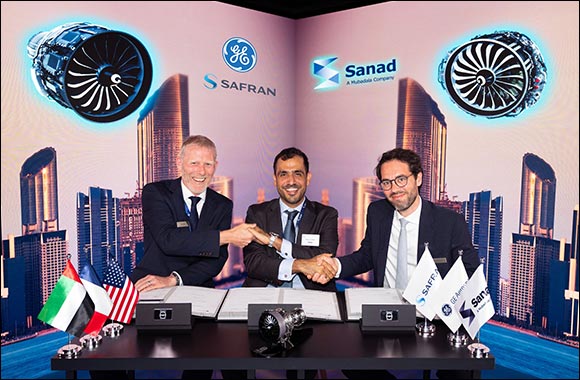 Sanad, GE Aerospace, and Safran Aircraft Engines Sign a Landmark Agreement