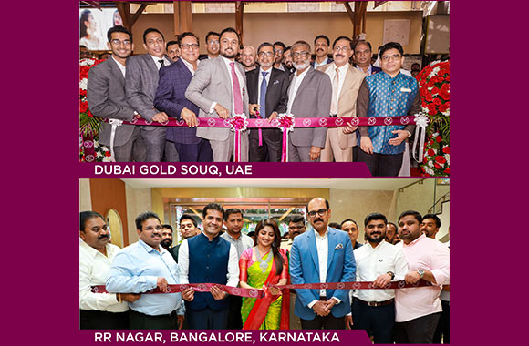 Malabar Gold & Diamonds Continues International Expansion; Opens 2 New Showrooms in India & the UAE