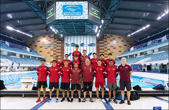 Hamdan Sports Complex hosts the Training Camp of the Qatari National Swimming Team