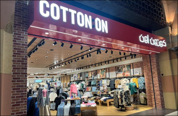 Australia-Born Lifestyle Brand Cotton On Opens its 12th UAE Store  at Ibn Battuta Mall