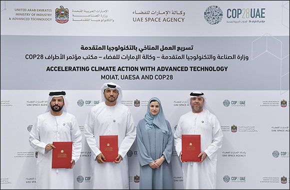 UAE Aims to Mobilize Global Tech and Space Sectors for Climate Action ahead of COP28