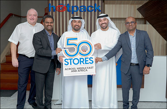 Hotpack Celebrates Milestone Achievement of Reaching 50 Retail Stores across the MEA