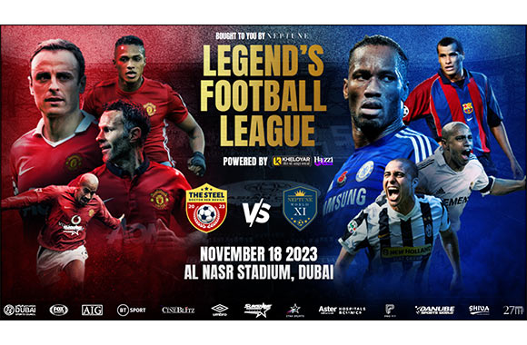 Legend's Football League Headed for a Spectacular Launch in Dubai on Nov 18