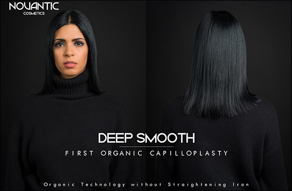 DEEP SMOOTH: France's First Organic Capilloplasty without a Straightening Iron, presented at Beautyworld Middle East by Novantic Cosmetics