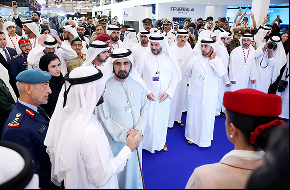 Emirates Received Royal Delegation at the 2023 Dubai Air Show