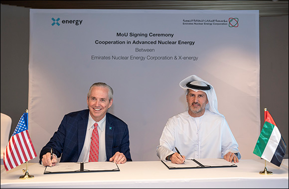 ENEC and X-energy Partner to Explore Deployment of Advanced Nuclear Energy Technology