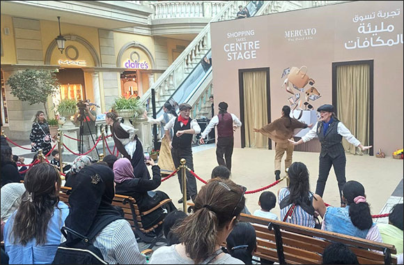 Mercato's Enchanting 'Streets of London' Show Steals the Spotlight during Dubai Shopping Festival's Family Fun Day