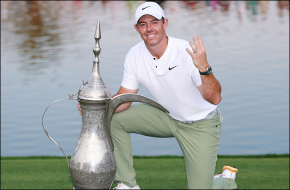 Rory Mcilroy Rises to the Occasion to Secure Historic Fourth Hero Dubai Desert Classic Title