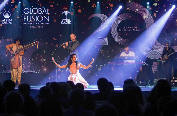 Alpen Capital marks 20 Years of Global Fusion with an enthralling concert in Dubai