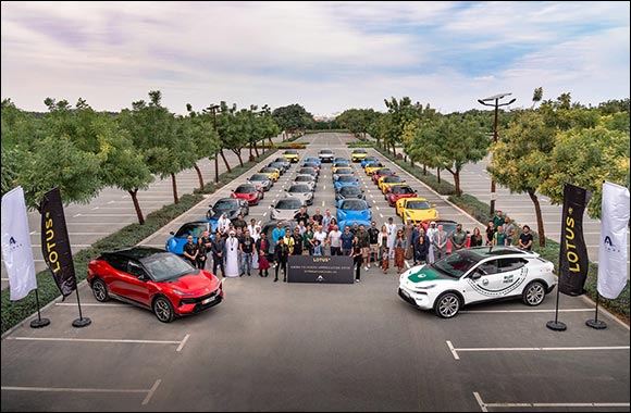 Adamas Motor Group hosts the Largest Lotus Emira gathering in the Middle East
