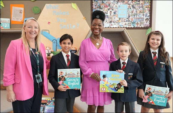 Royal Grammar School Guildford Dubai Marks Memorable Visit by  Best-selling Author and Esteemed Children's Advocate Baroness Floella Benjamin