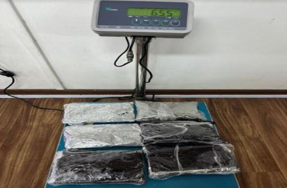 Undercover Hurdle: Dubai Customs' Sharp Eye Nabs Drug Smuggler Carrying 6.5 kg of Hashish and 3 Grams of Crystal Meth