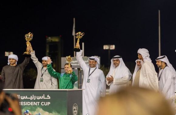 Hamed bin Zayed Crowns the Champions of the UAE President Cup