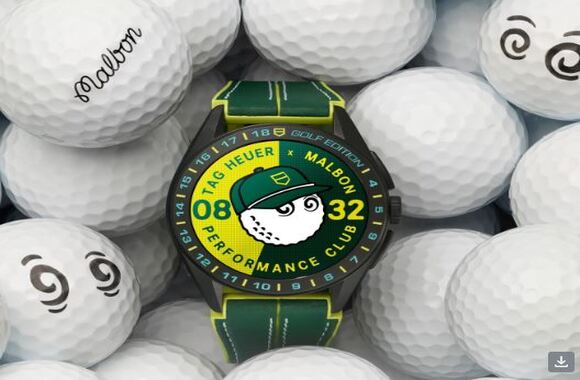 TAG HEUER SWINGS IN STYLE WITH MALBON GOLF AS THEY PARTNERED FOR THE TAG HEUER CONNECTED CALIBRE E4 45MM x MALBON GOLF EDITION