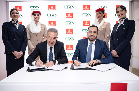 Emirates and ITA Airways sign MoU, planning extended cooperation for codeshare