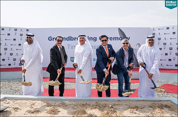 Mohammed Bin Rashid Aerospace Hub and Tim Aerospace Break Ground on one of the Region's Largest MRO Hangars