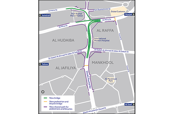 RTA completes 45% of First Contract for Phase 4 of Al Shindagha Corridor Improvement Project