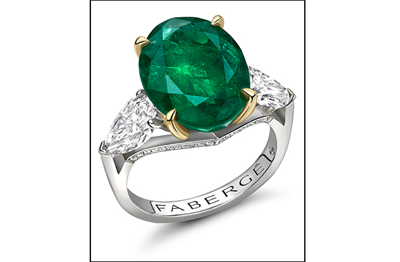 Celebrating Emerald Month With New Fabergé X Gemfields Colours Of Love Creations