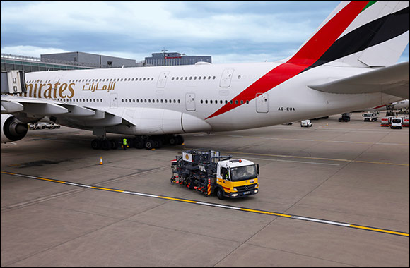 Emirates begins operating with SAF at London Heathrow Airport