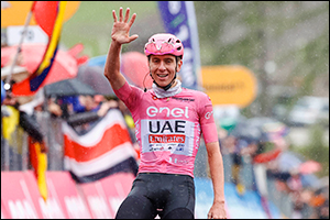 Pogačar takes second victory in a row at Giro D'Italia